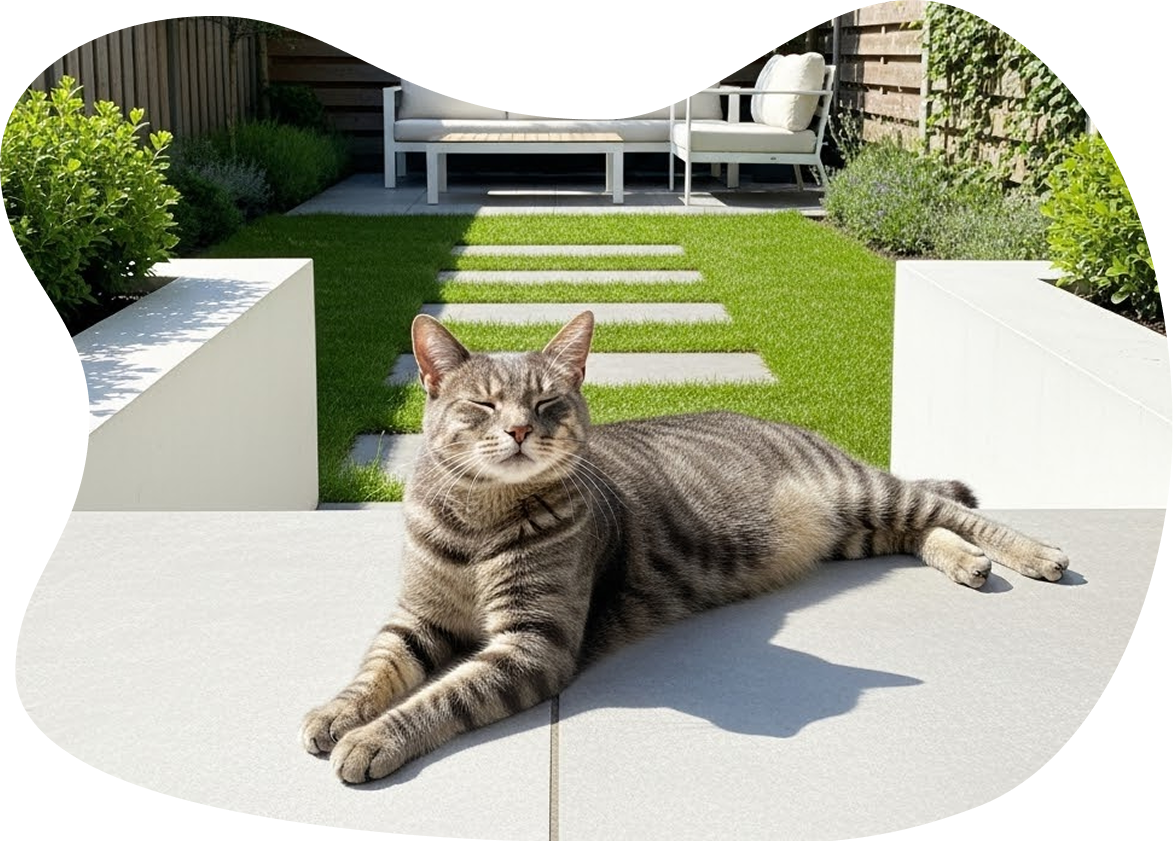 Groot voorbeeld installatie